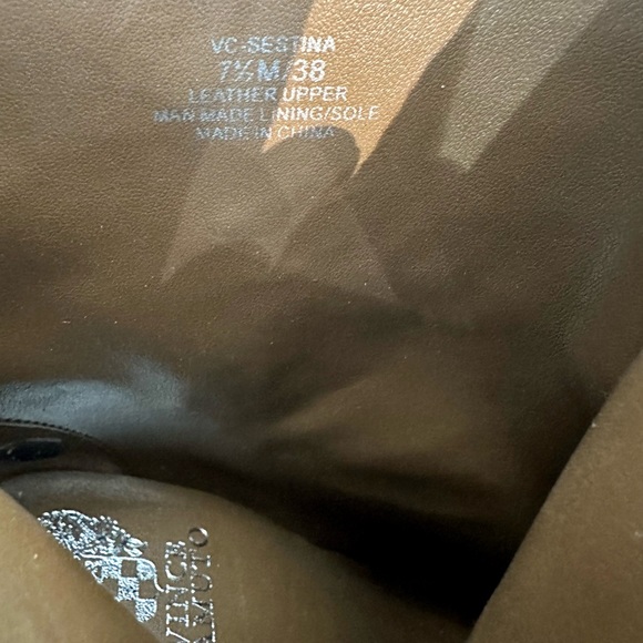 Vince Camuto Sestina Suede Brown Ankle Boot 7.5 - Picture 10 of 10